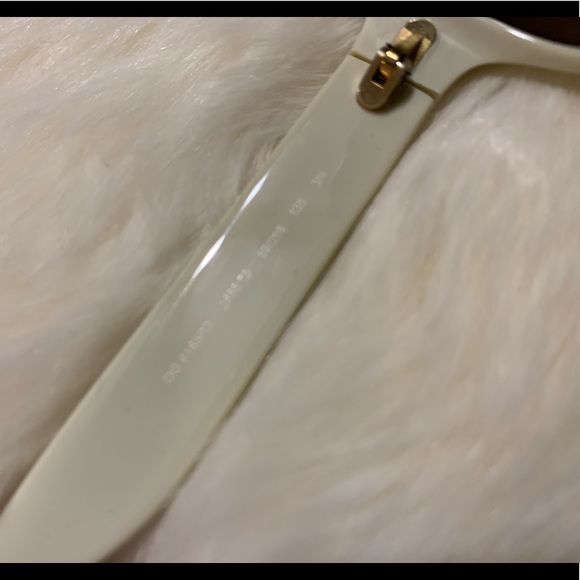 D&G logo Dolce & Gabbana White Gold SUNGLASSES - Picture 9 of 15